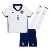 England John Stones #5 Fußballbekleidung Heimtrikot Kinder EM 2024 Kurzarm (+ kurze hosen)